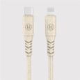 Ladekabel USB-C -> Apple Lightning, 1.0m Eco Friendly, white vanilla (Uunique) vendere