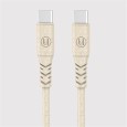Ladekabel USB-C -> USB-C für Samsung u.a. 1.0m, white vanilla (Uunique) vendere
