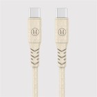 Ladekabel USB-C -> USB-C für Samsung u.a. 1.0m, white vanilla (Uunique) vendere